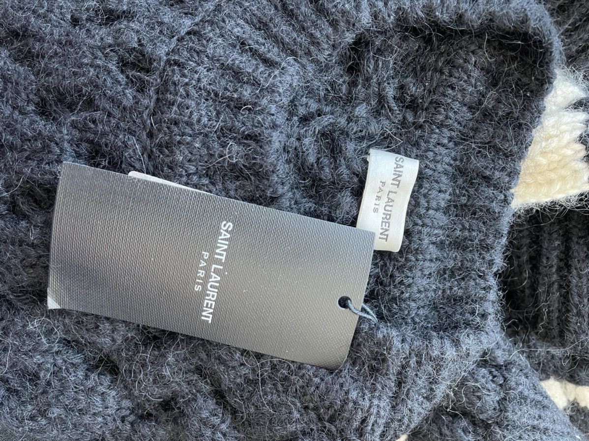 Hedi Slimane × Saint Laurent Paris × Yves Saint Laurent $1,500 NEW Super Runway Limited Edition Alpaca Wool Sweater Size US L / EU 52-54 / 3 - 23 Thumbnail