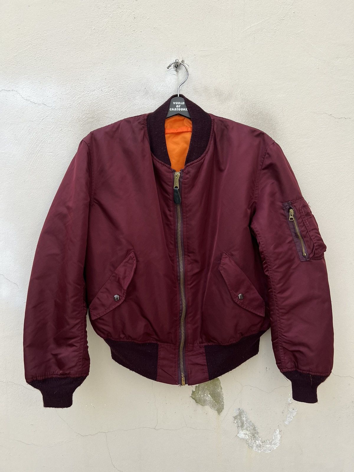 Alpha Industries Vintage 80s Alpha Industries USAF MA-1