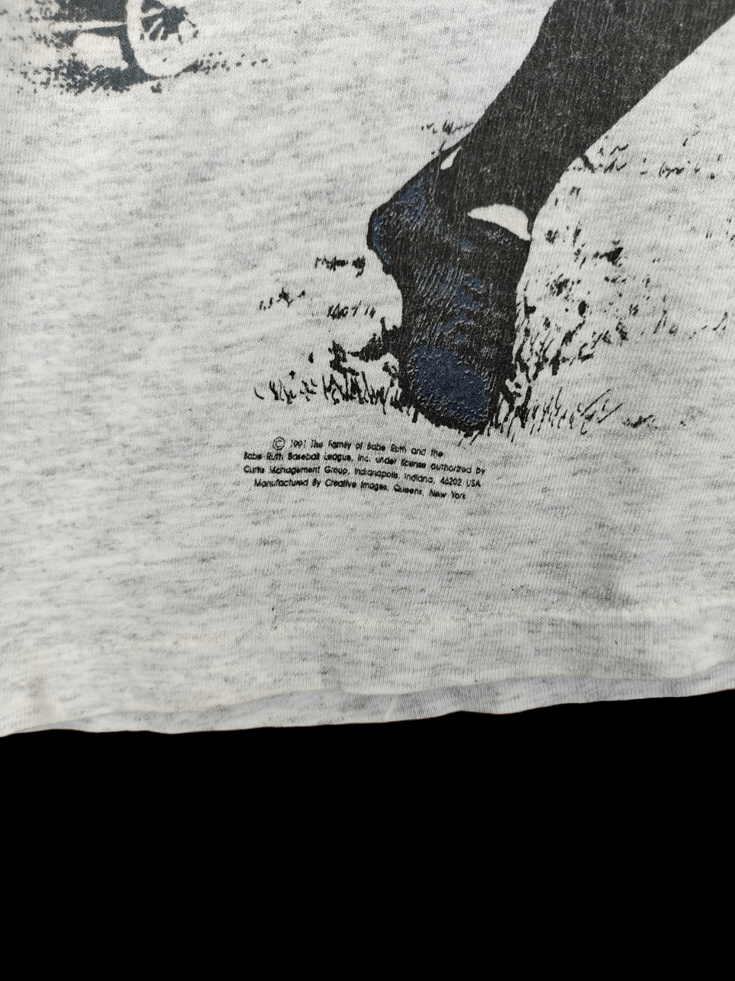 Vintage Vintage 90s 'Babe Ruth' Sport Legends MLB T-Shirt Size US L / EU 52-54 / 3 - 3 Thumbnail