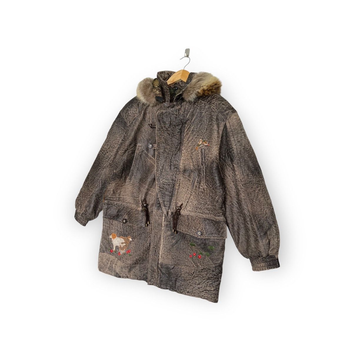 Hein Gericke 🔥Free Shipping🔥Fur Leather Jacket Size US L / EU 52-54 / 3 - 3 Thumbnail