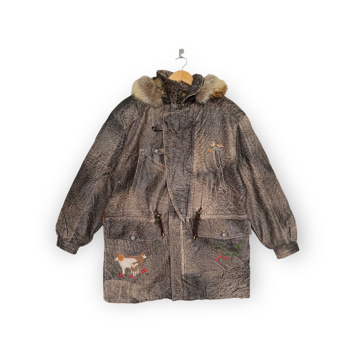 🔥Free Shipping🔥Fur Leather Jacket