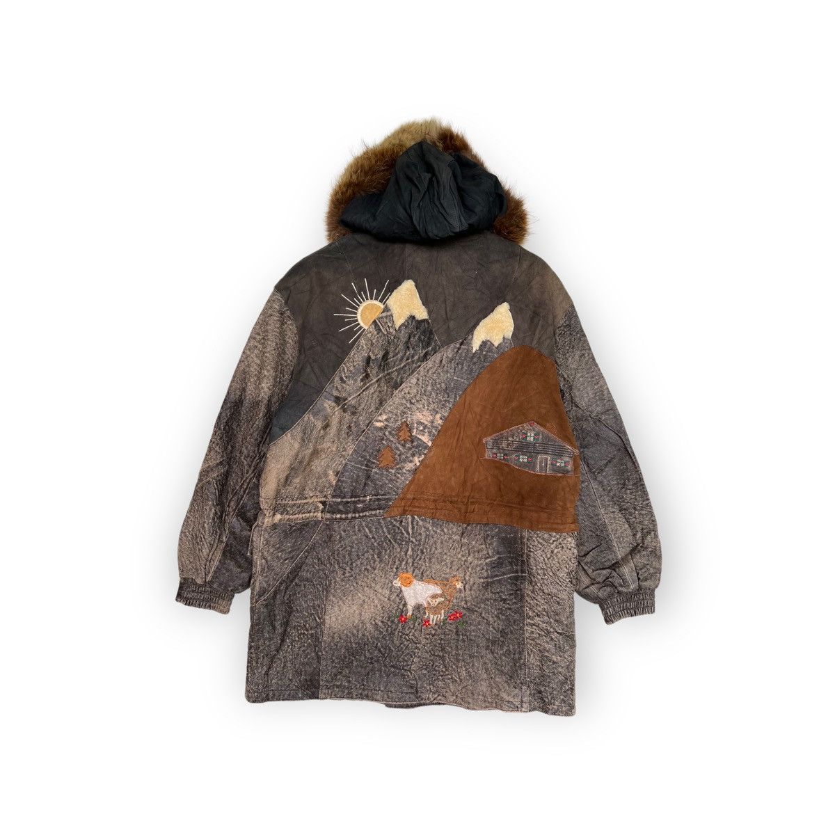 Hein Gericke 🔥Free Shipping🔥Fur Leather Jacket Size US L / EU 52-54 / 3 - 4 Thumbnail