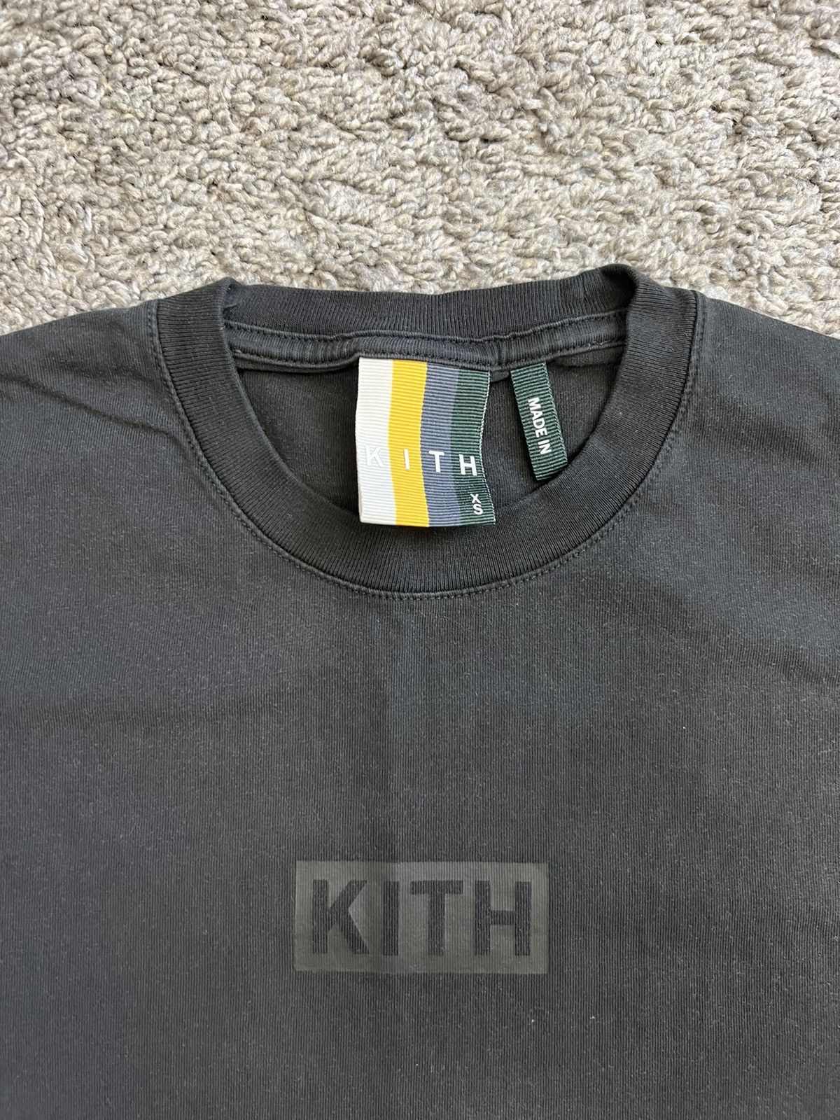 Kith Kith Triple Black Box Logo Size US XS / EU 42 / 0 - 2 Thumbnail