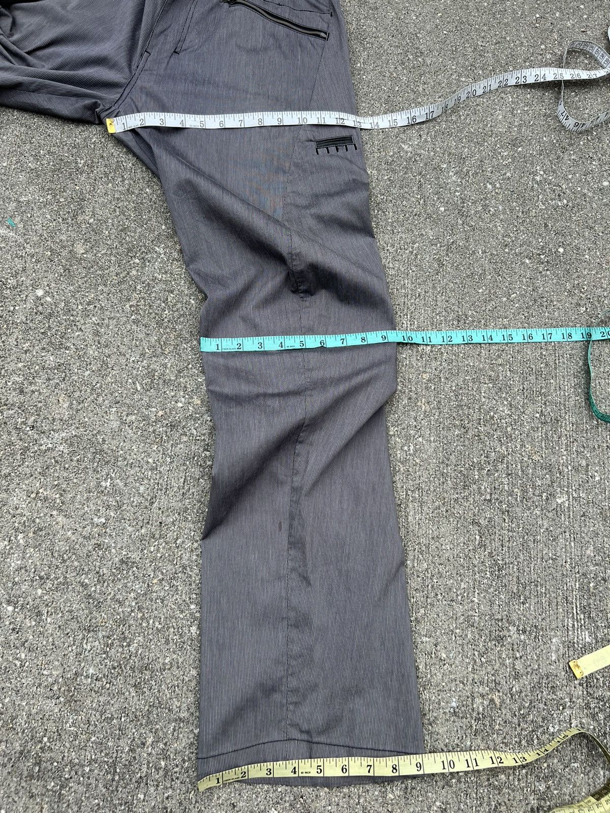 Oakley Oakley Multi Pocket Grey Stripe Twisted Knee Tactical Pant Size US 35 - 3 Thumbnail