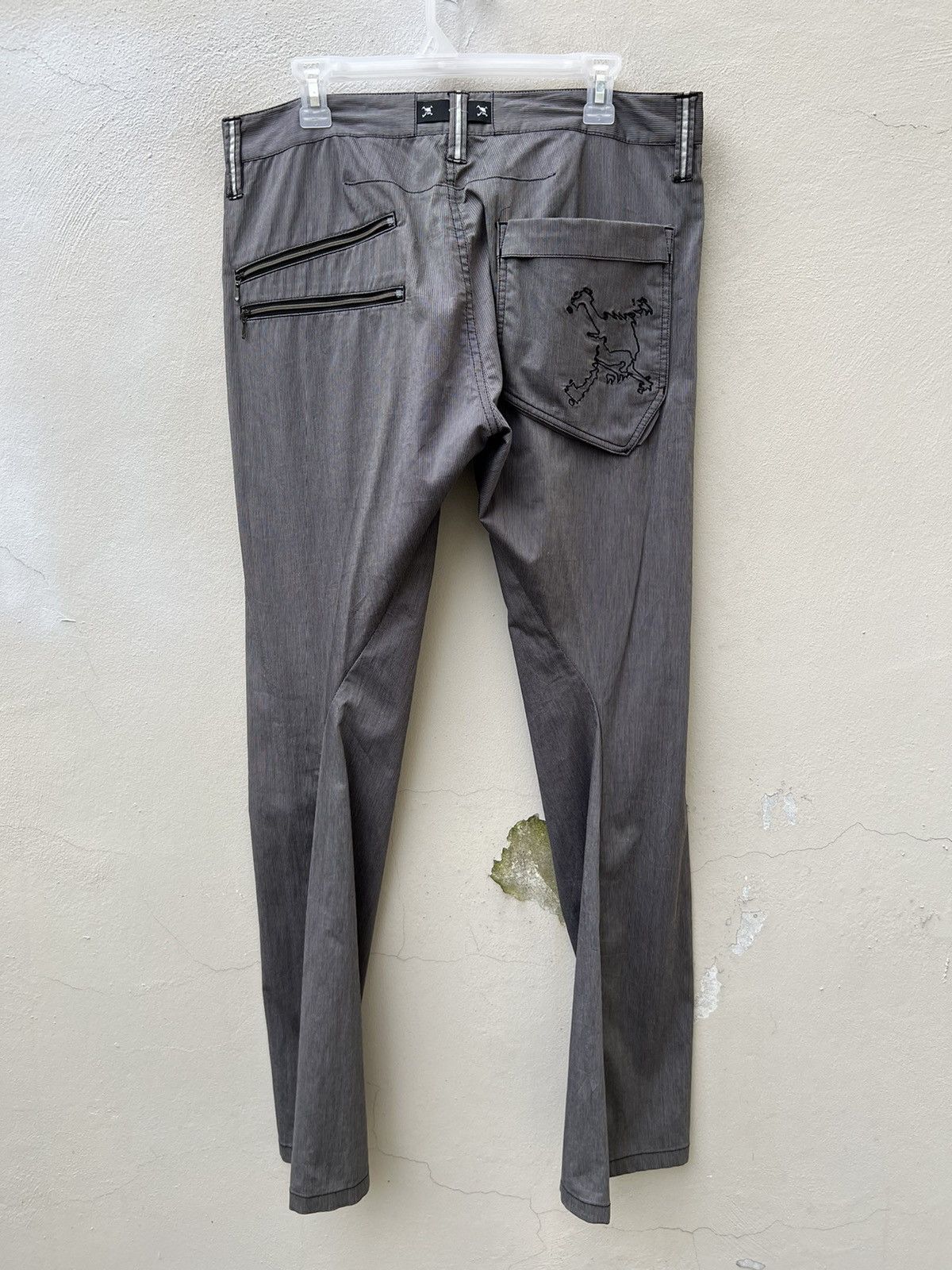 Oakley Oakley Multi Pocket Grey Stripe Twisted Knee Tactical Pant Size US 35 - 17 Thumbnail