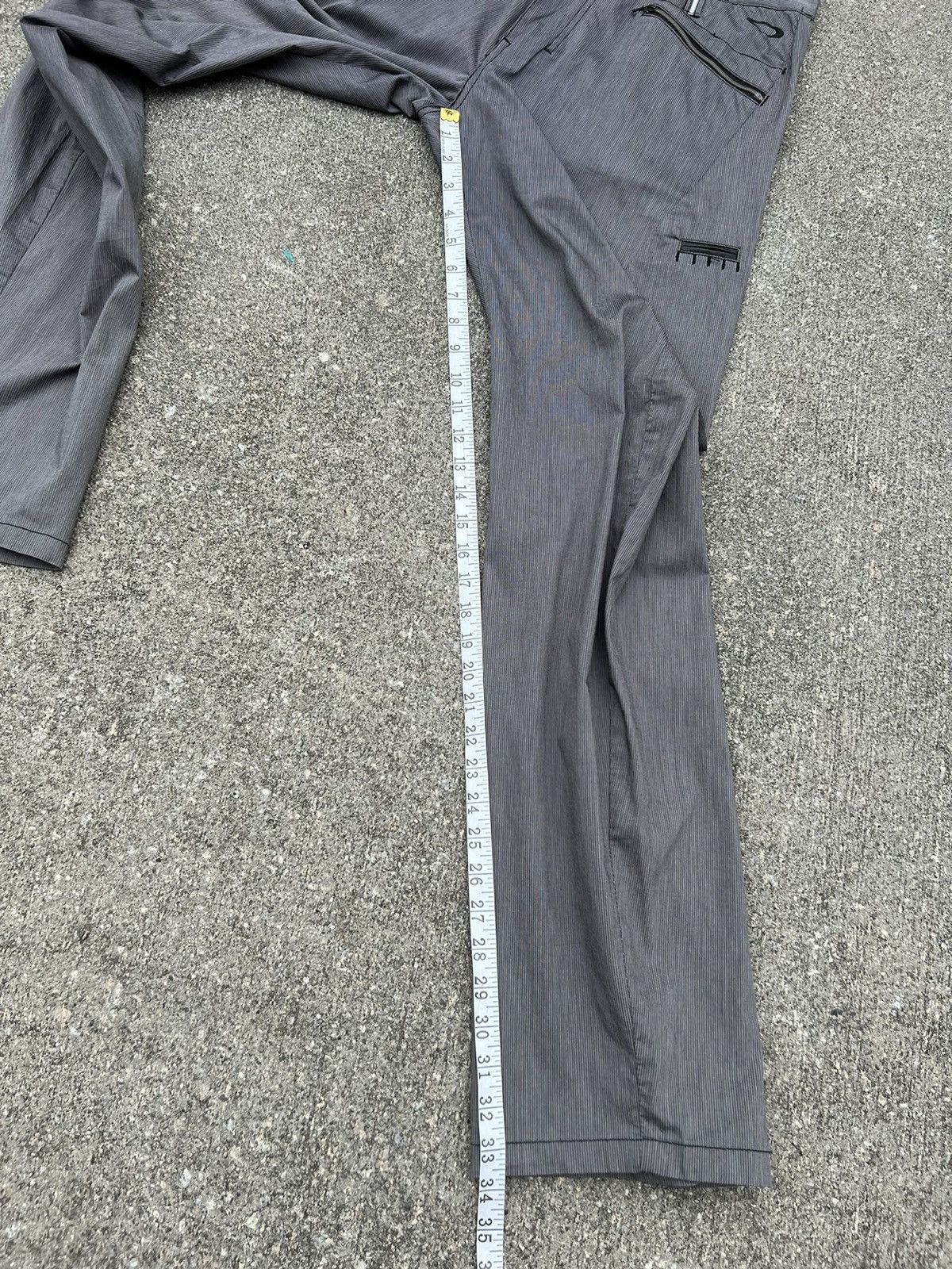 Oakley Oakley Multi Pocket Grey Stripe Twisted Knee Tactical Pant Size US 35 - 4 Thumbnail