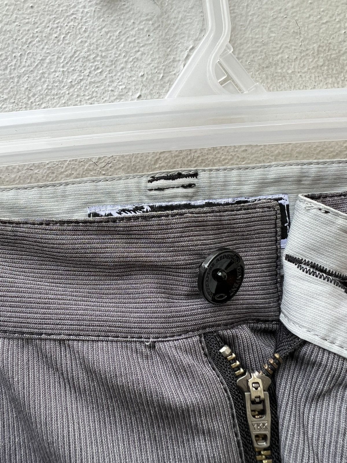 Oakley Oakley Multi Pocket Grey Stripe Twisted Knee Tactical Pant Size US 35 - 8 Thumbnail
