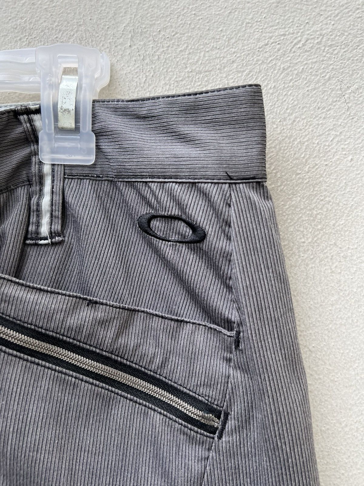 Oakley Oakley Multi Pocket Grey Stripe Twisted Knee Tactical Pant Size US 35 - 13 Thumbnail