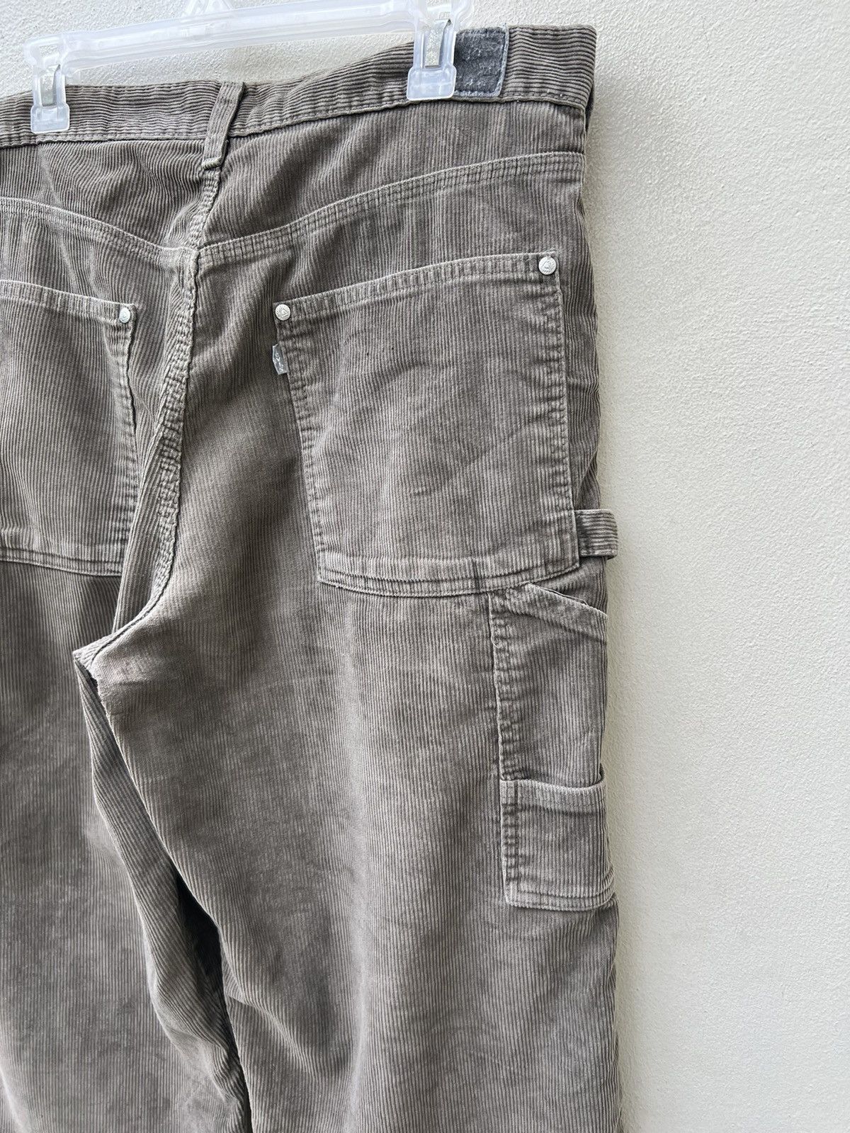 Levi's × Vintage Vintage 2000s Levi’s Silvertab Sun Fade Cord Trashed Pant Size US 33 - 19 Thumbnail