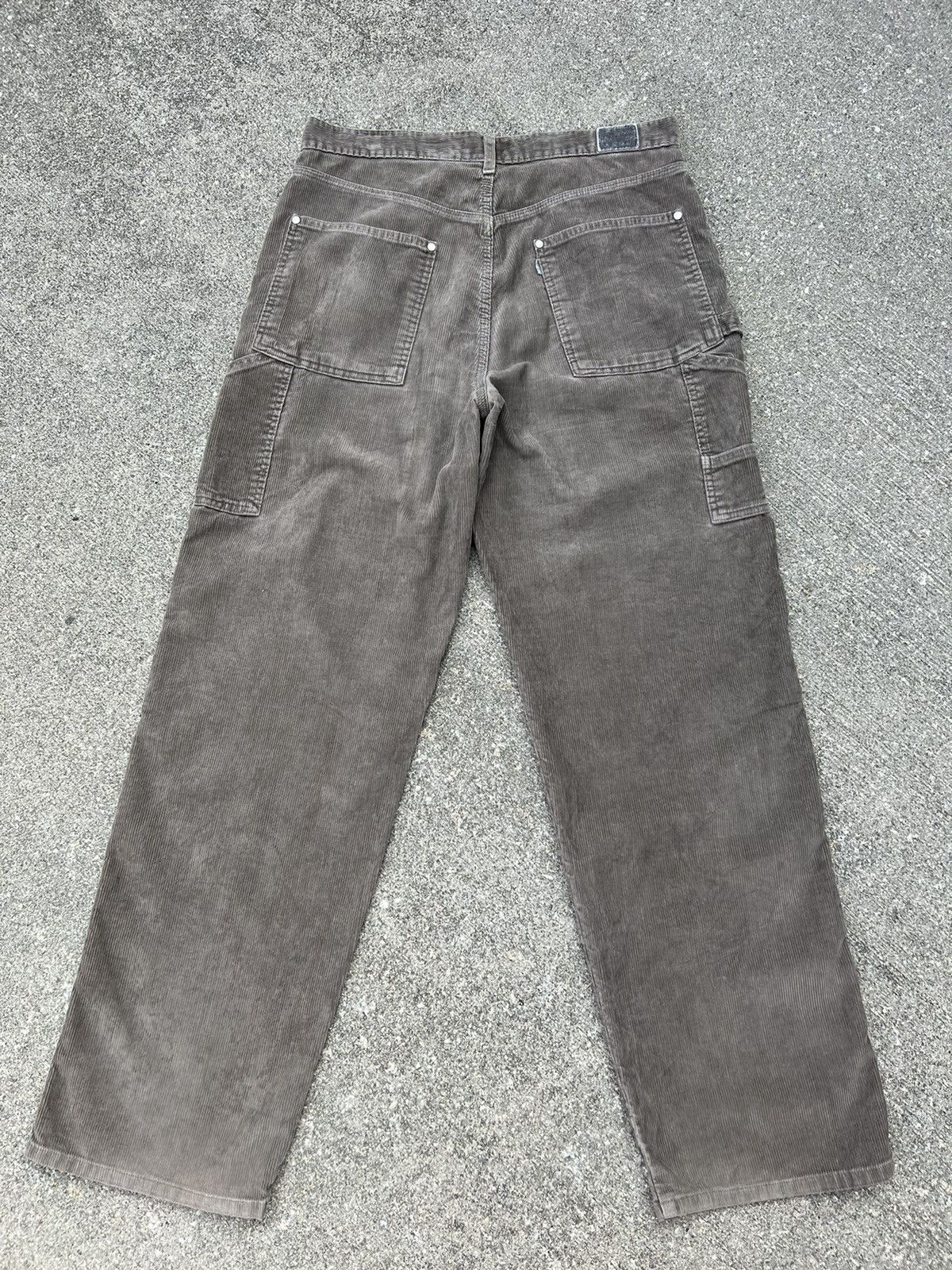 Levi's × Vintage Vintage 2000s Levi’s Silvertab Sun Fade Cord Trashed Pant Size US 33 - 5 Thumbnail