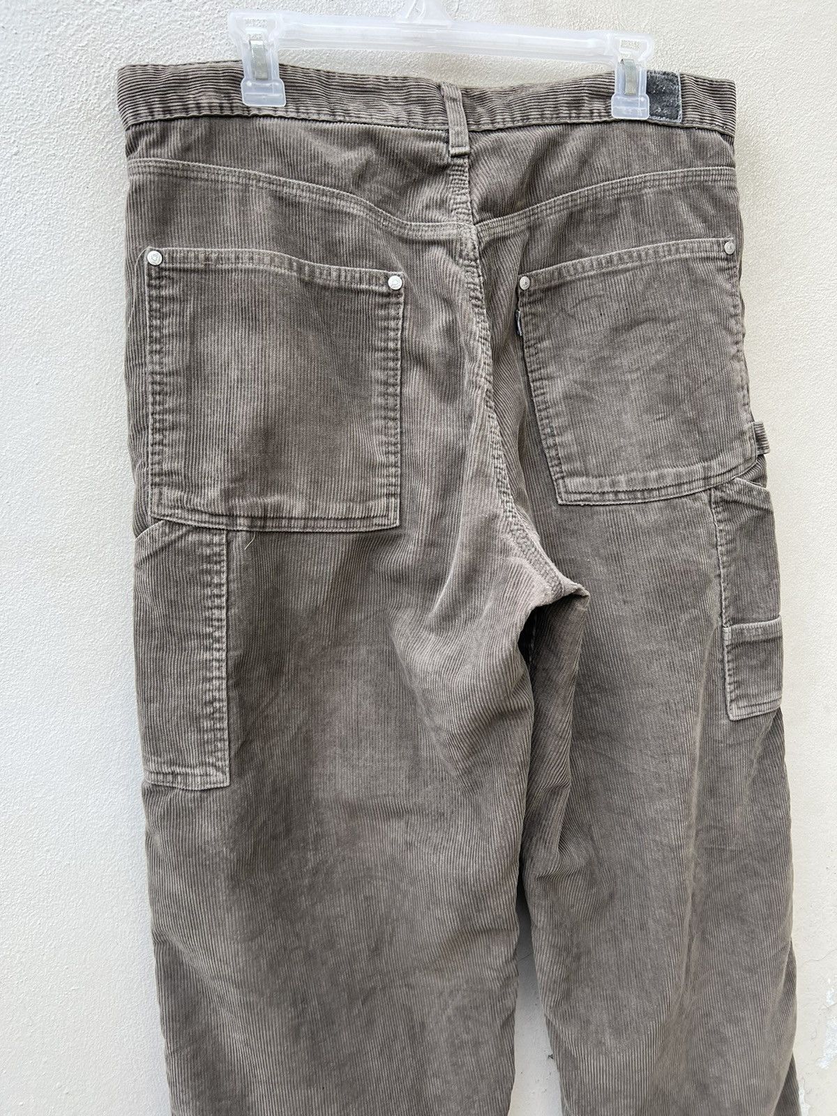Levi's × Vintage Vintage 2000s Levi’s Silvertab Sun Fade Cord Trashed Pant Size US 33 - 16 Thumbnail