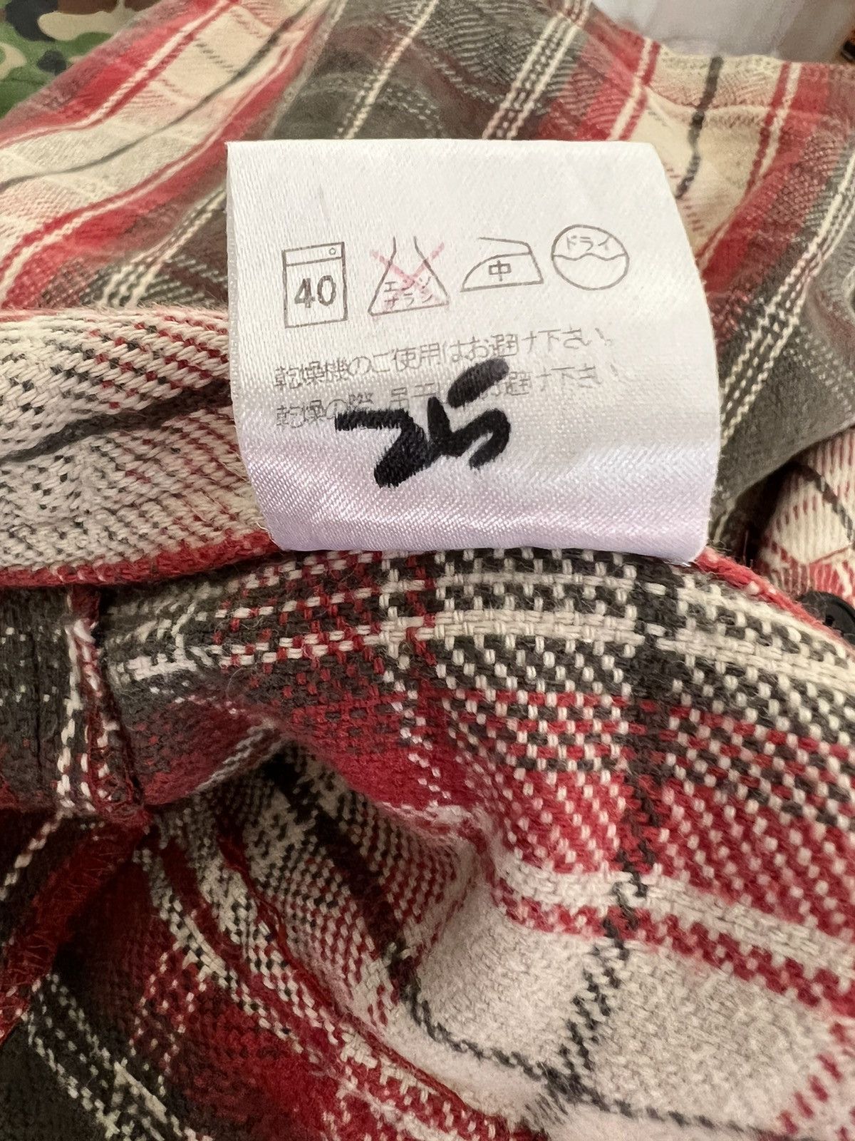 Japanese Brand Shareef Japan Tartan Plaid Cargo Short Pant Size US 30 / EU 46 - 19 Thumbnail