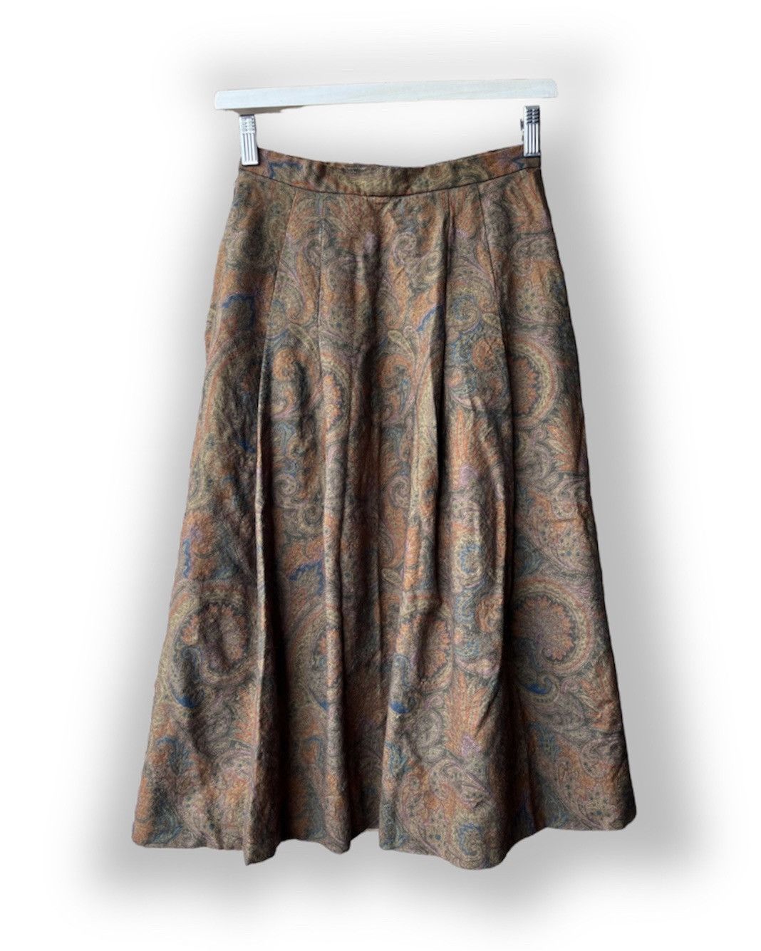 Burberry × Vintage Vintage Burberrys Midi Skirt Size 24" / US 00 / IT 34 - 1 Thumbnail