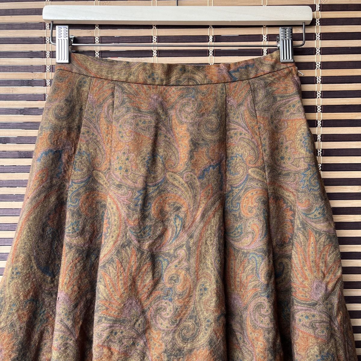 Burberry × Vintage Vintage Burberrys Midi Skirt Size 24" / US 00 / IT 34 - 17 Thumbnail