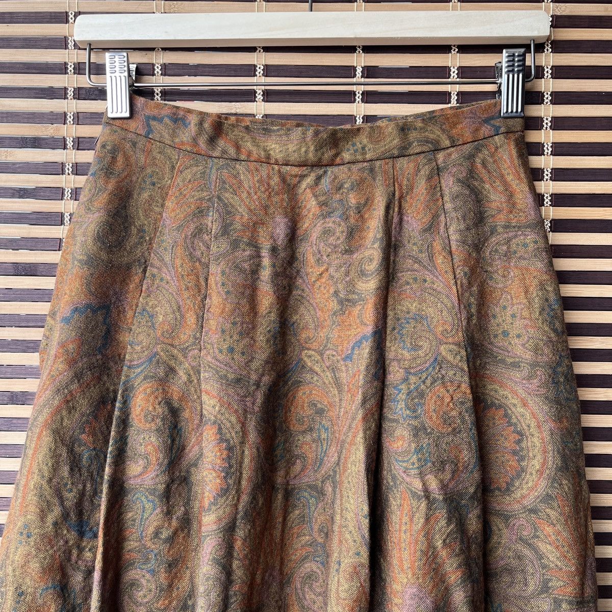 Burberry × Vintage Vintage Burberrys Midi Skirt Size 24" / US 00 / IT 34 - 3 Thumbnail