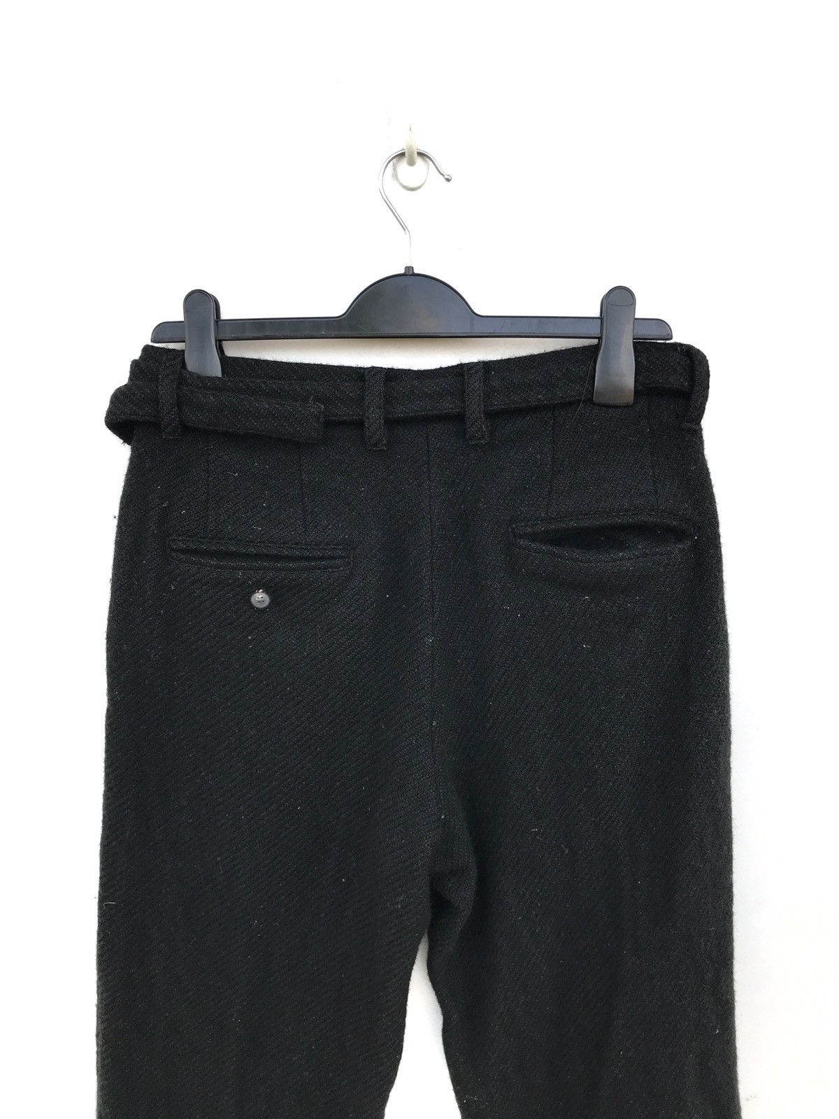 United Tokyo Wool Pants With Belt Yohji Yamamoto Style