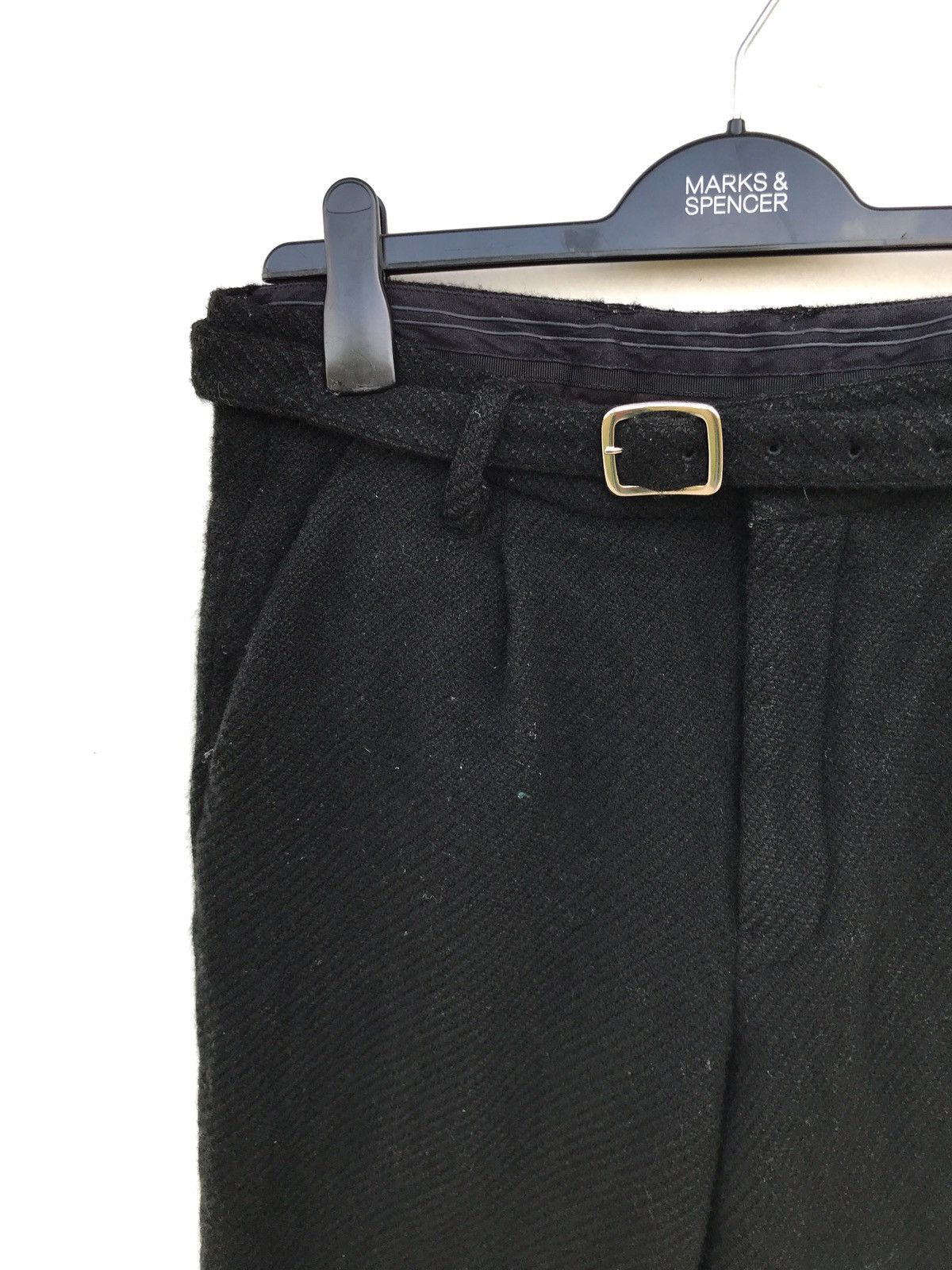 United Tokyo Wool Pants With Belt Yohji Yamamoto Style