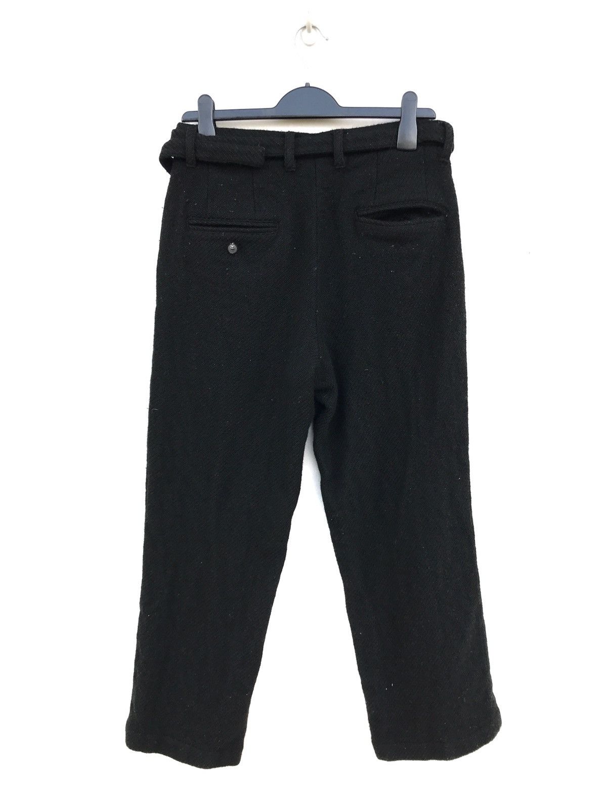 United Tokyo Wool Pants With Belt Yohji Yamamoto Style