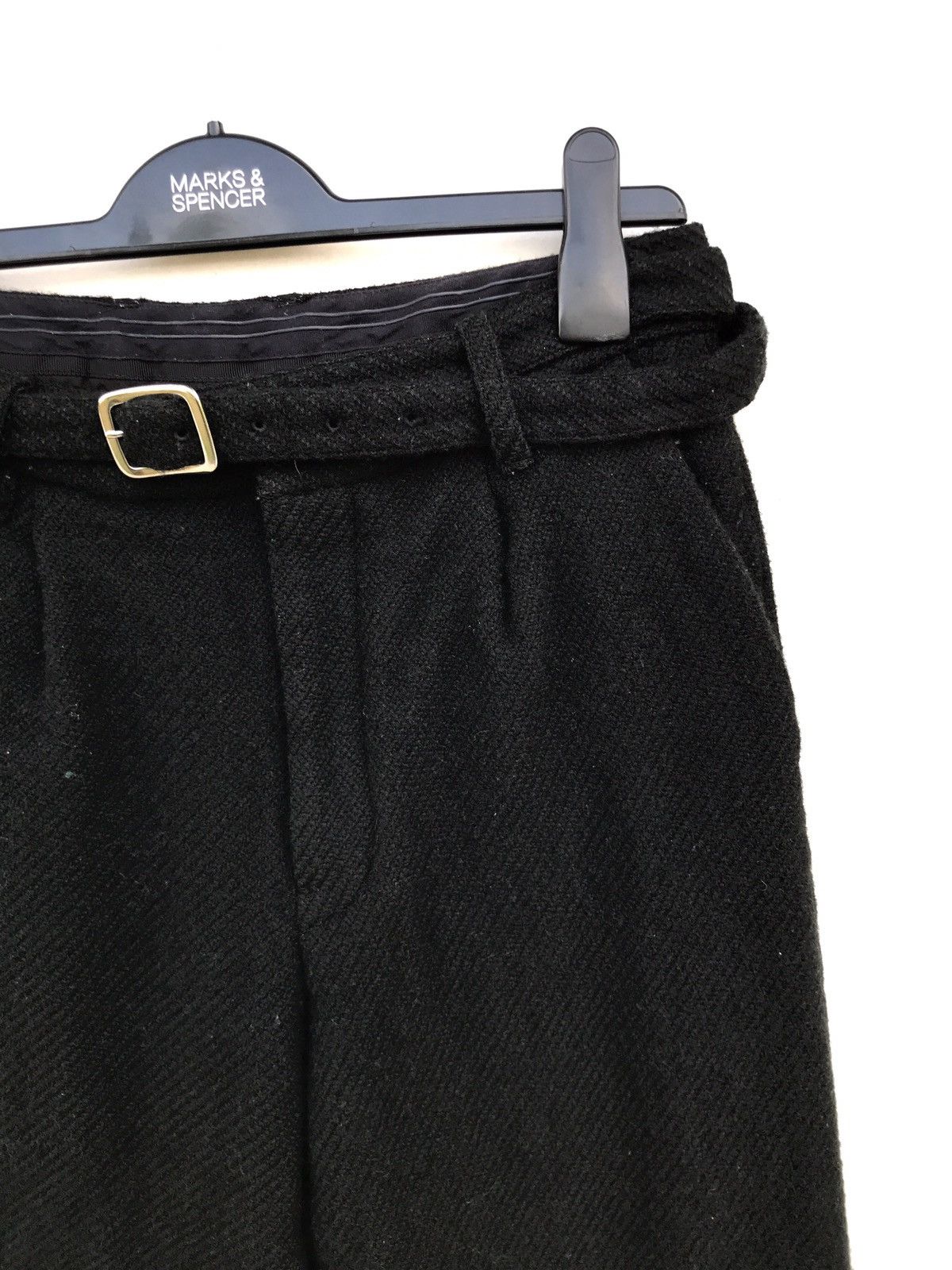 United Tokyo Wool Pants With Belt Yohji Yamamoto Style