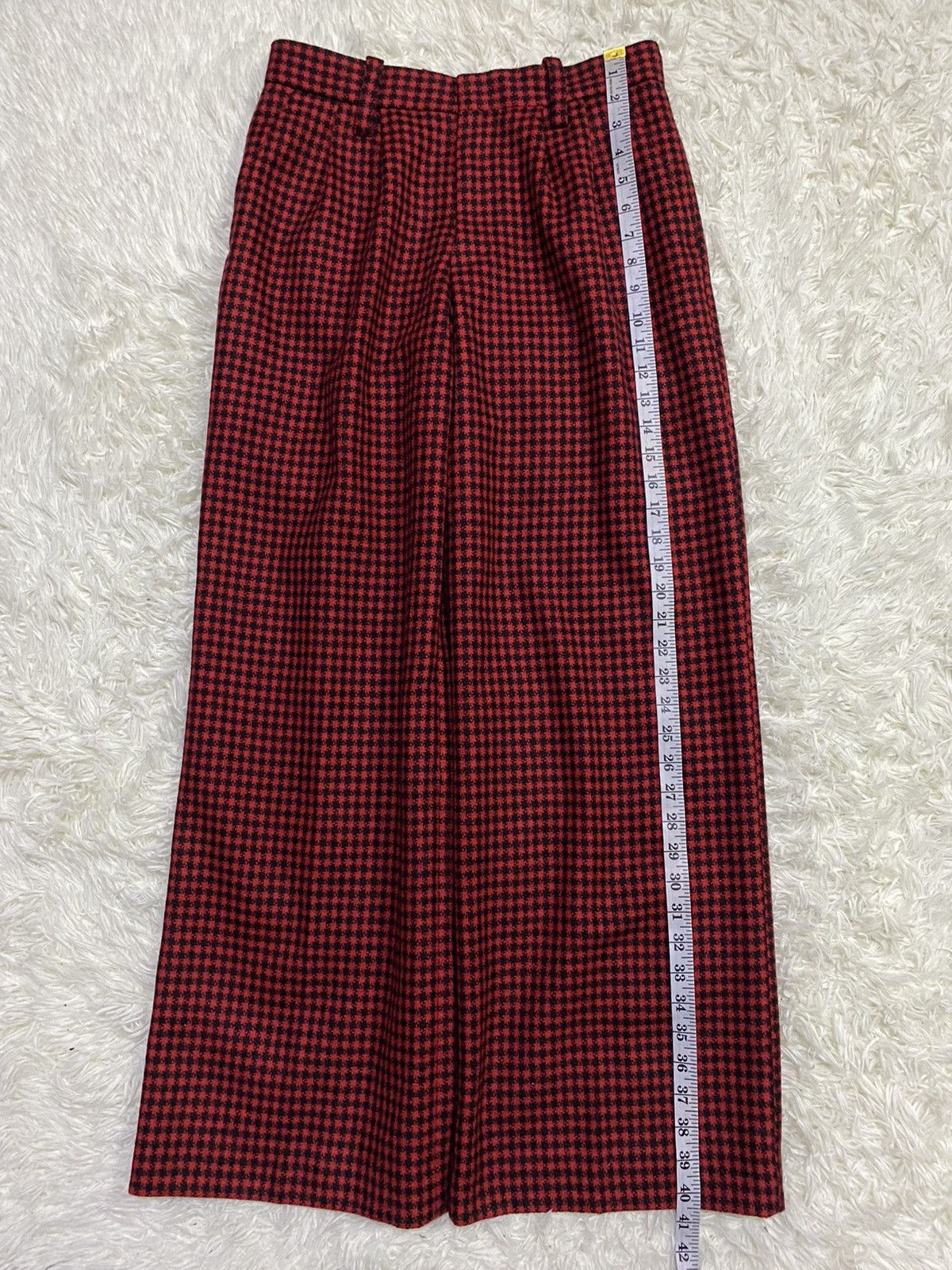 Other Luv Jimmy Lovat Tweed Wool Double Pleated Pants Size US 29 - 18 Thumbnail