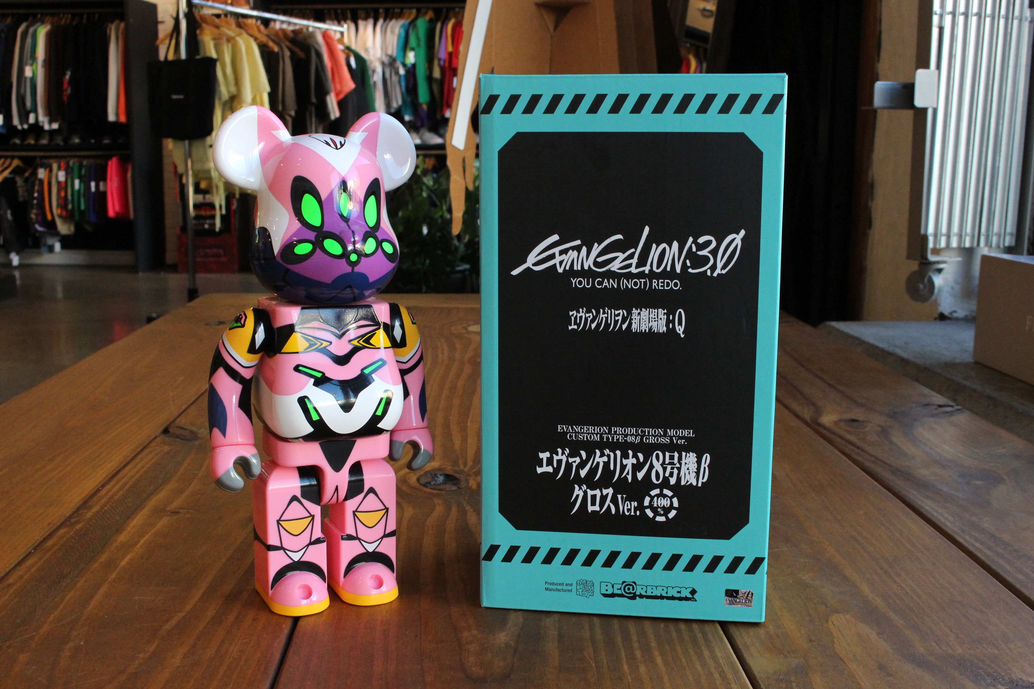 Figurine Bearbrick Evangelion 02 – Medicom Japan, édition Collector