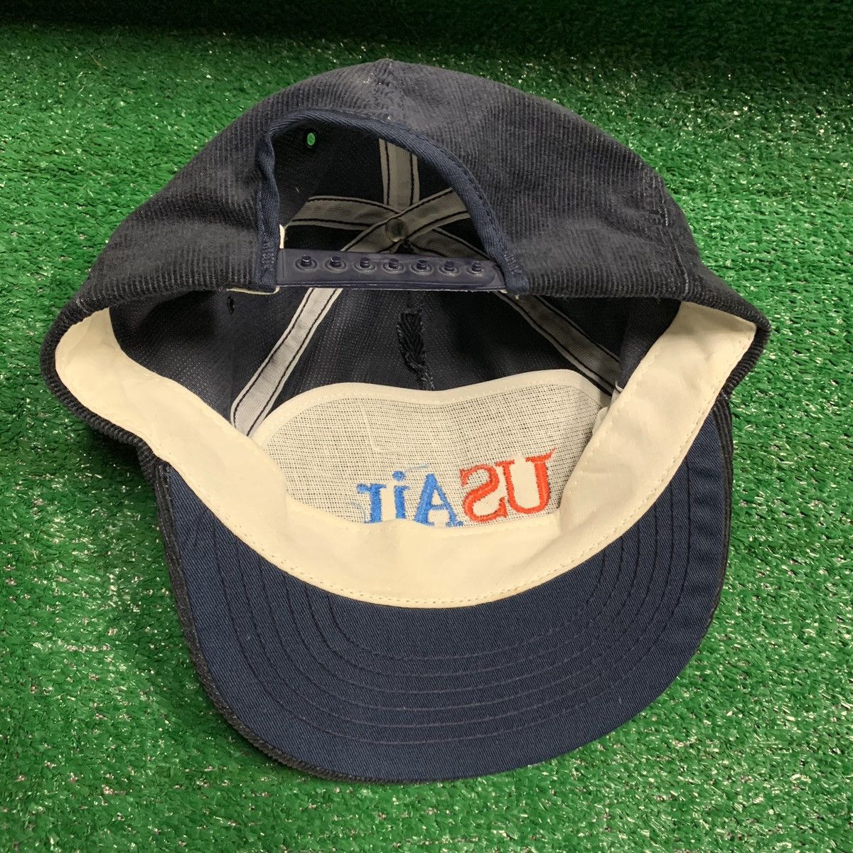 Swingster Vintage US Air Corduroy Snapback Hat Cap USA Made Size ONE SIZE - 3 Thumbnail