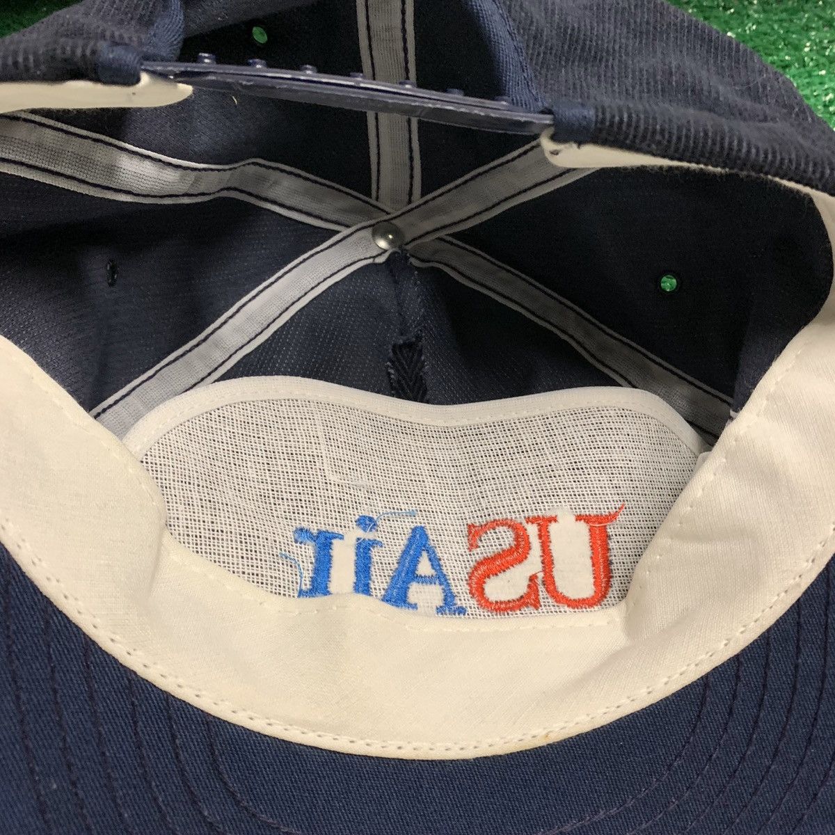 Swingster Vintage US Air Corduroy Snapback Hat Cap USA Made Size ONE SIZE - 4 Thumbnail