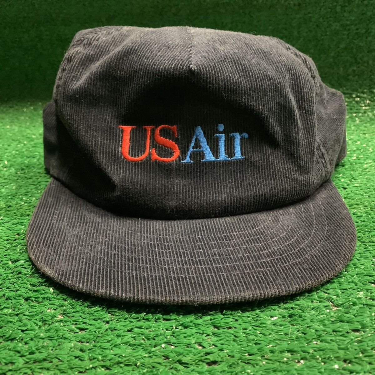 Swingster Vintage US Air Corduroy Snapback Hat Cap USA Made Size ONE SIZE - 1 Thumbnail
