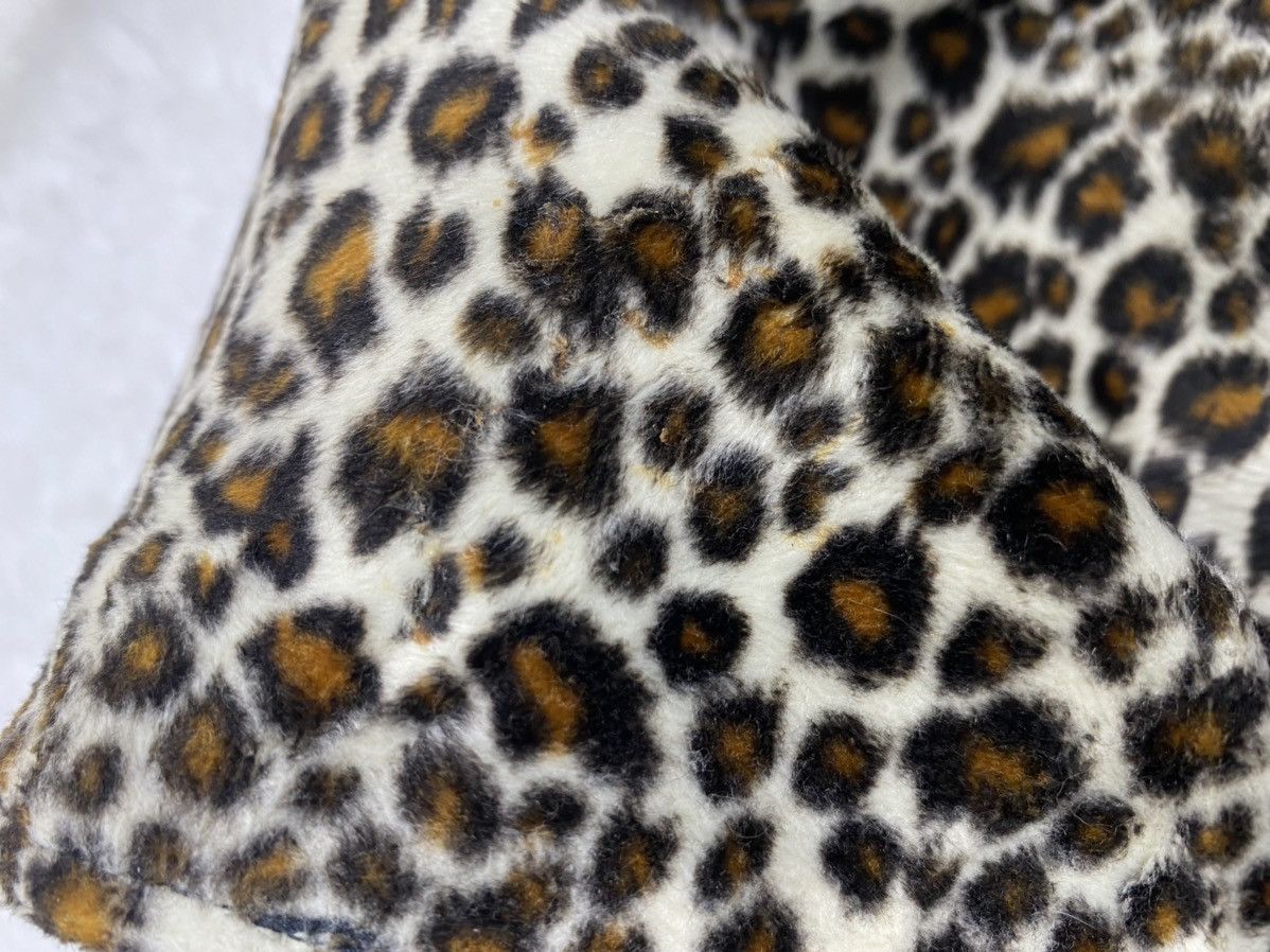 Japanese Brand Leopard Pattern Tote Bag Punk Retro 80s Fashion Size ONE SIZE - 3 Thumbnail
