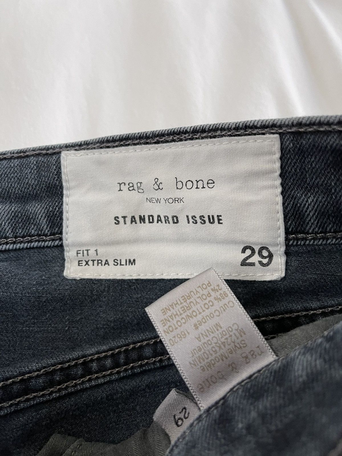 Rag & Bone Rag and Bone Jeans Slate Blue Size US 29 - 2 Thumbnail