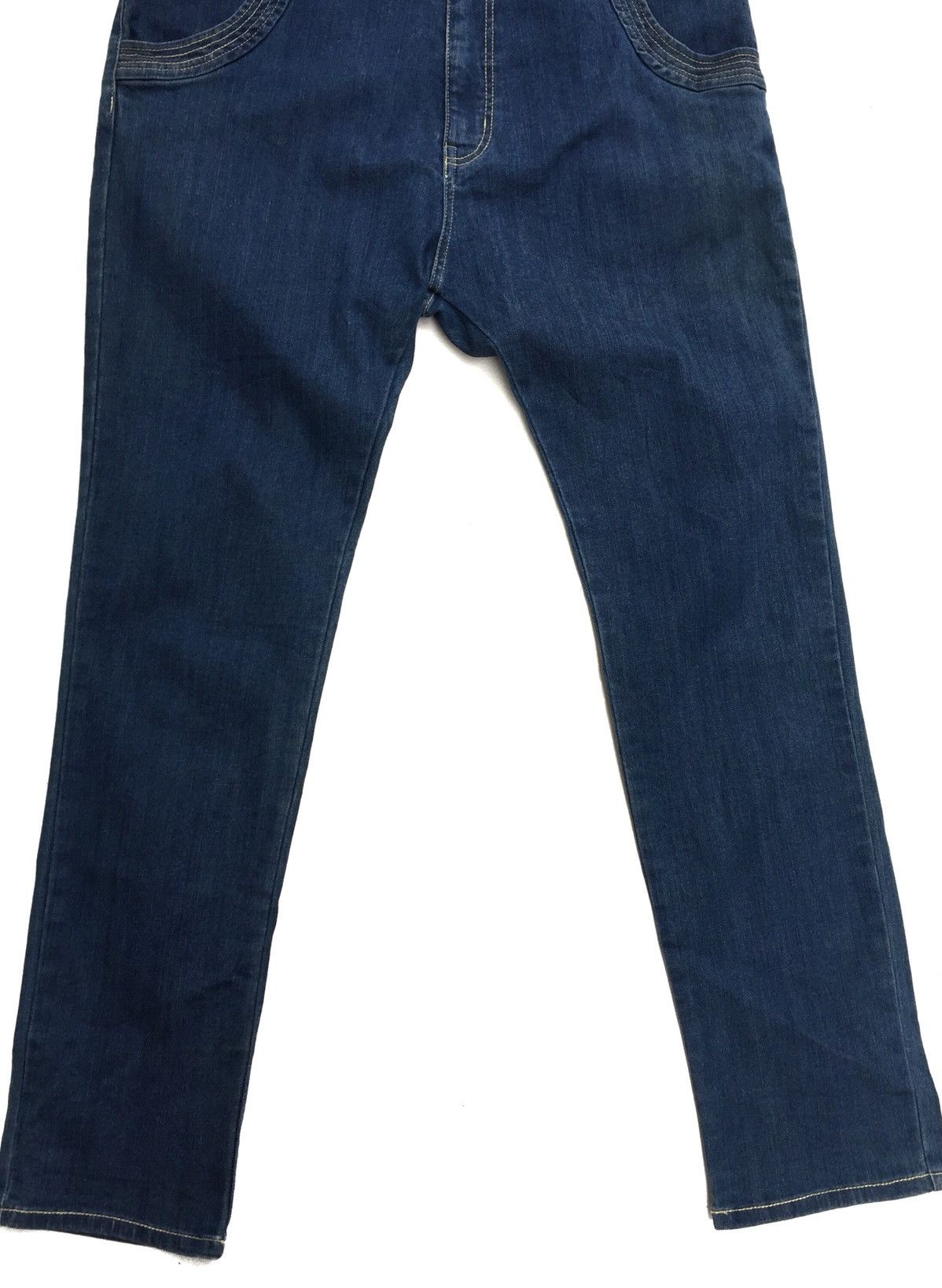 Issey Miyake Archive! Issey Miyake Ne-Net Low Rise 4 Stitches Logo Denim Size US 26 / EU 42 - 5 Thumbnail