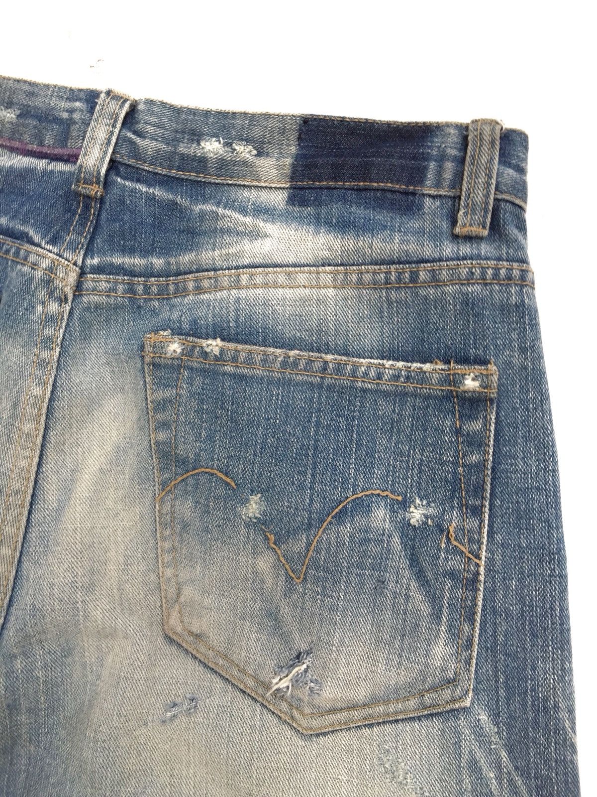 Devilock Devilock Distressed Destroy Ripped Jeans Nirvana Grunge Size US 32 / EU 48 - 13 Thumbnail