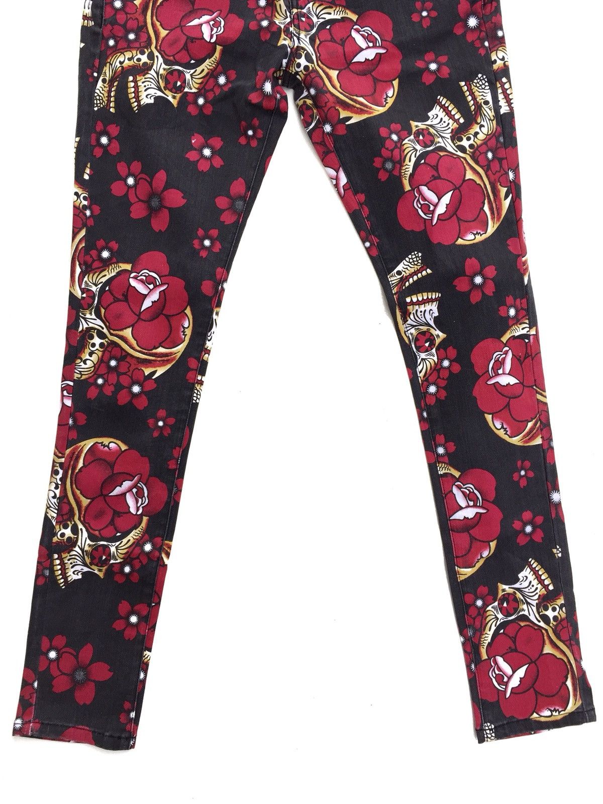 Designer × Japanese Brand Japanese Brand IF All Overprint Skinny Jeans Size US 28 / EU 44 - 5 Thumbnail