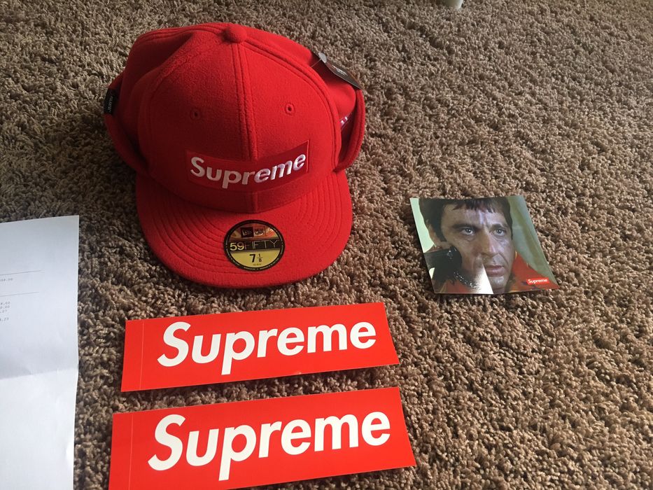 Supreme Polar Tec Ear Flap New Era | Grailed