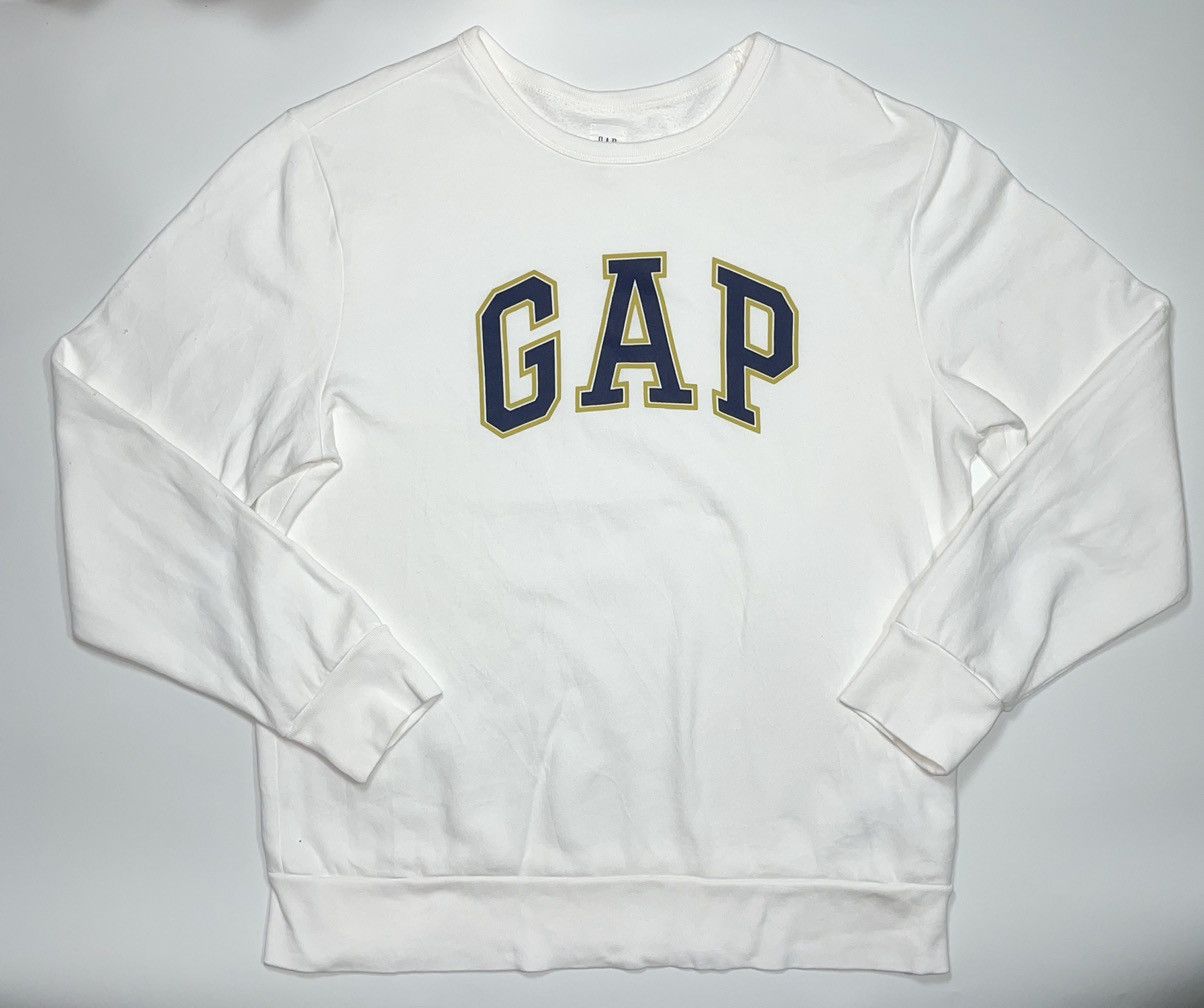 Gap Vintage Gap logo sweatshirt Crewneck white Size US L / EU 52-54 / 3 - 2 Thumbnail