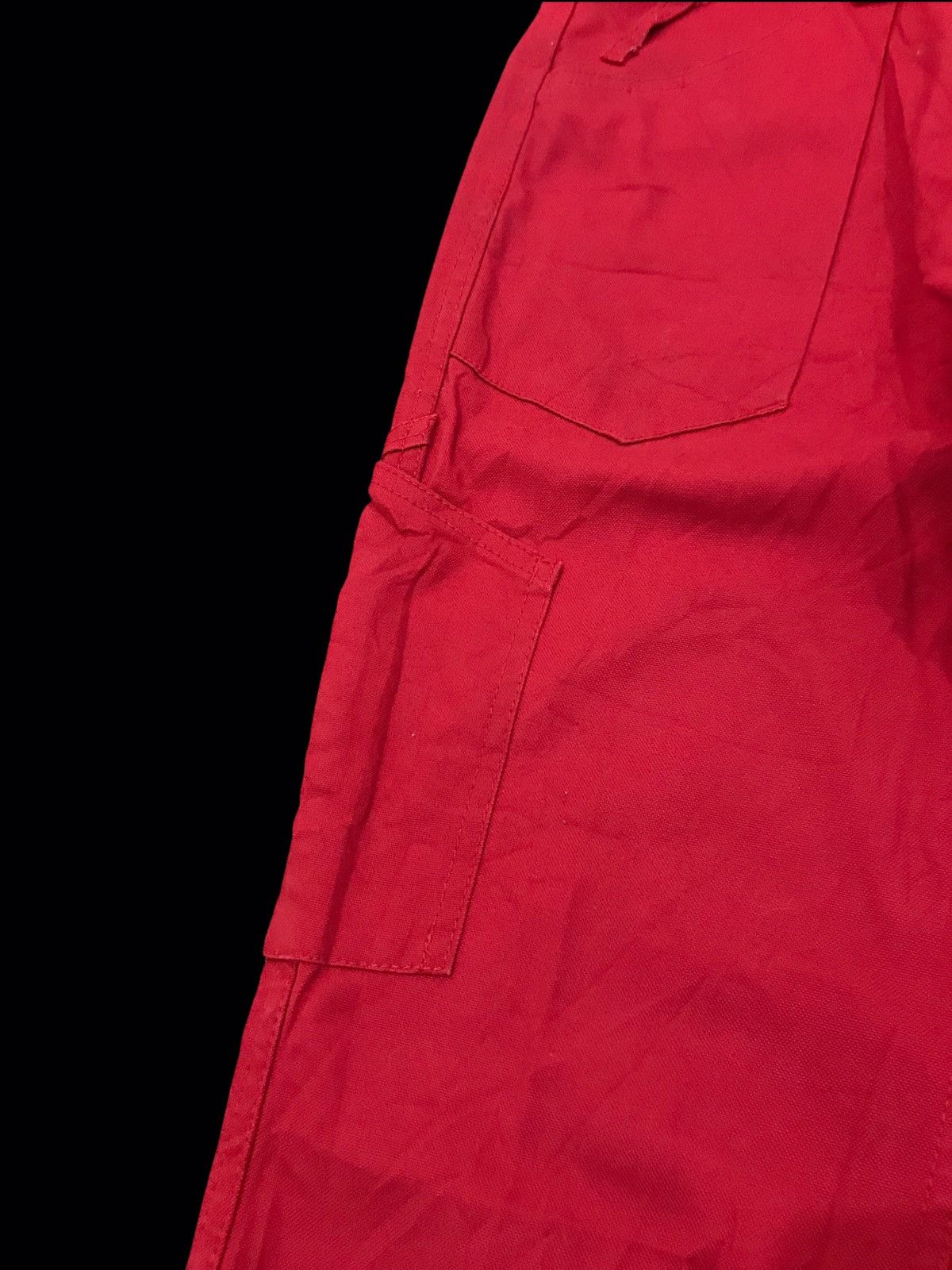 CASH CA × Seditionaries × Vintage Red Fatigue Pants Size US 26 / EU 42 - 9 Thumbnail