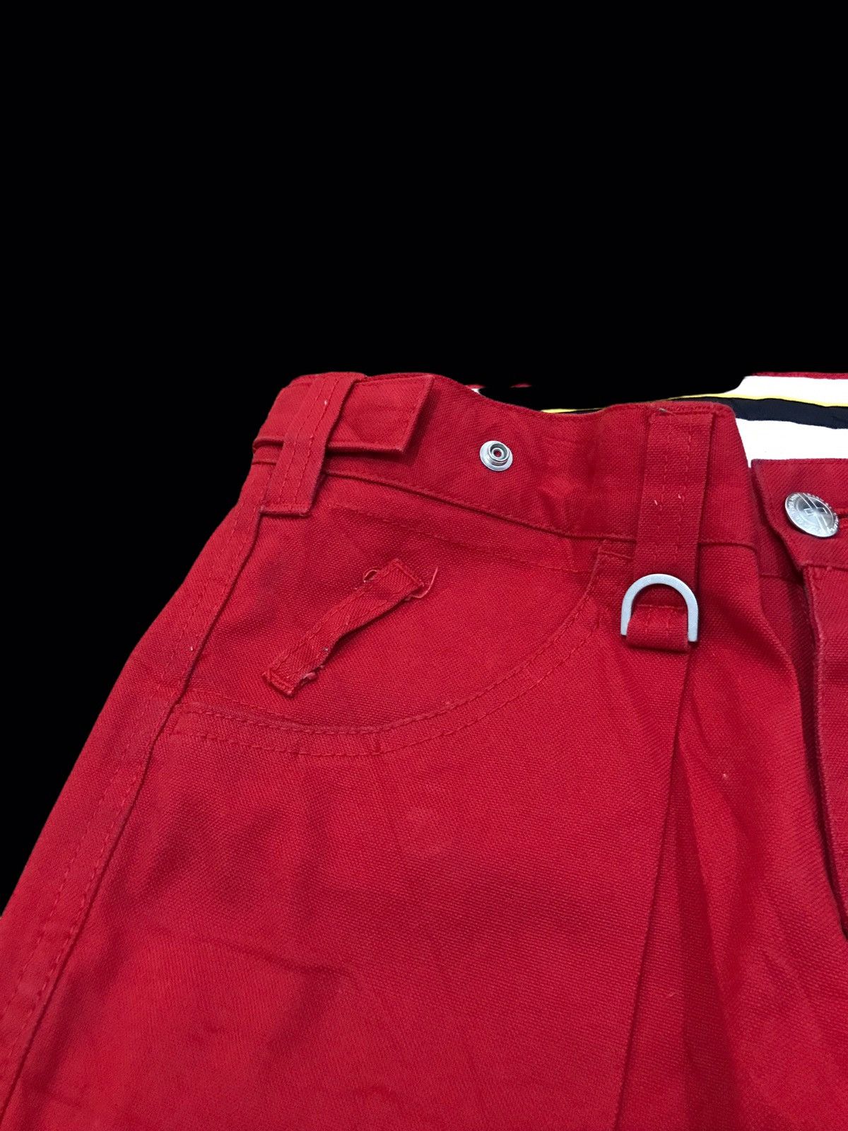 CASH CA × Seditionaries × Vintage Red Fatigue Pants Size US 26 / EU 42 - 5 Thumbnail