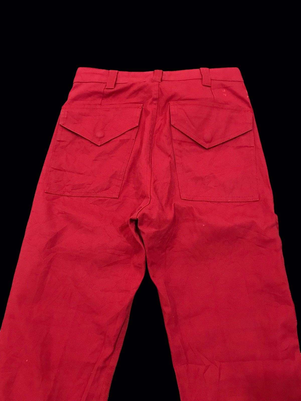 CASH CA × Seditionaries × Vintage Red Fatigue Pants Size US 26 / EU 42 - 4 Thumbnail