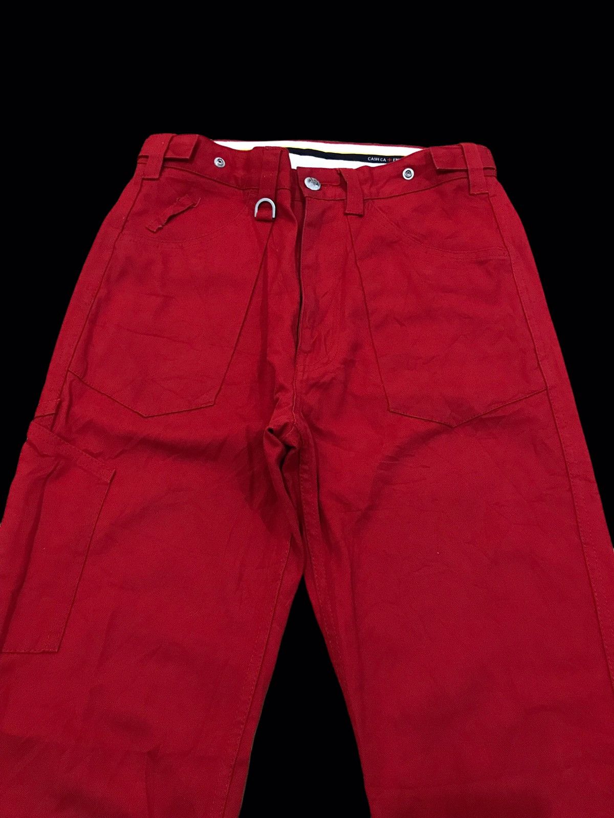 CASH CA × Seditionaries × Vintage Red Fatigue Pants Size US 26 / EU 42 - 3 Thumbnail