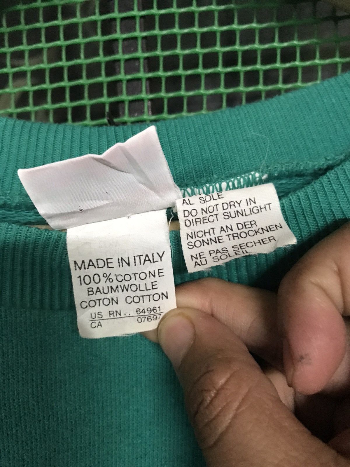 United Colors Of Benetton Benetton Sweatshirt Crewneck Pullover Size US L / EU 52-54 / 3 - 6 Thumbnail