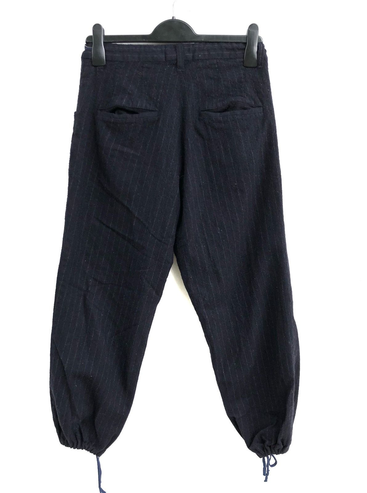 SHIPS SHIPS WOOL STRIPES FATIQUE PANTS MILITARY STYLE DRAWSTRING Size US 26 / EU 42 - 3 Thumbnail
