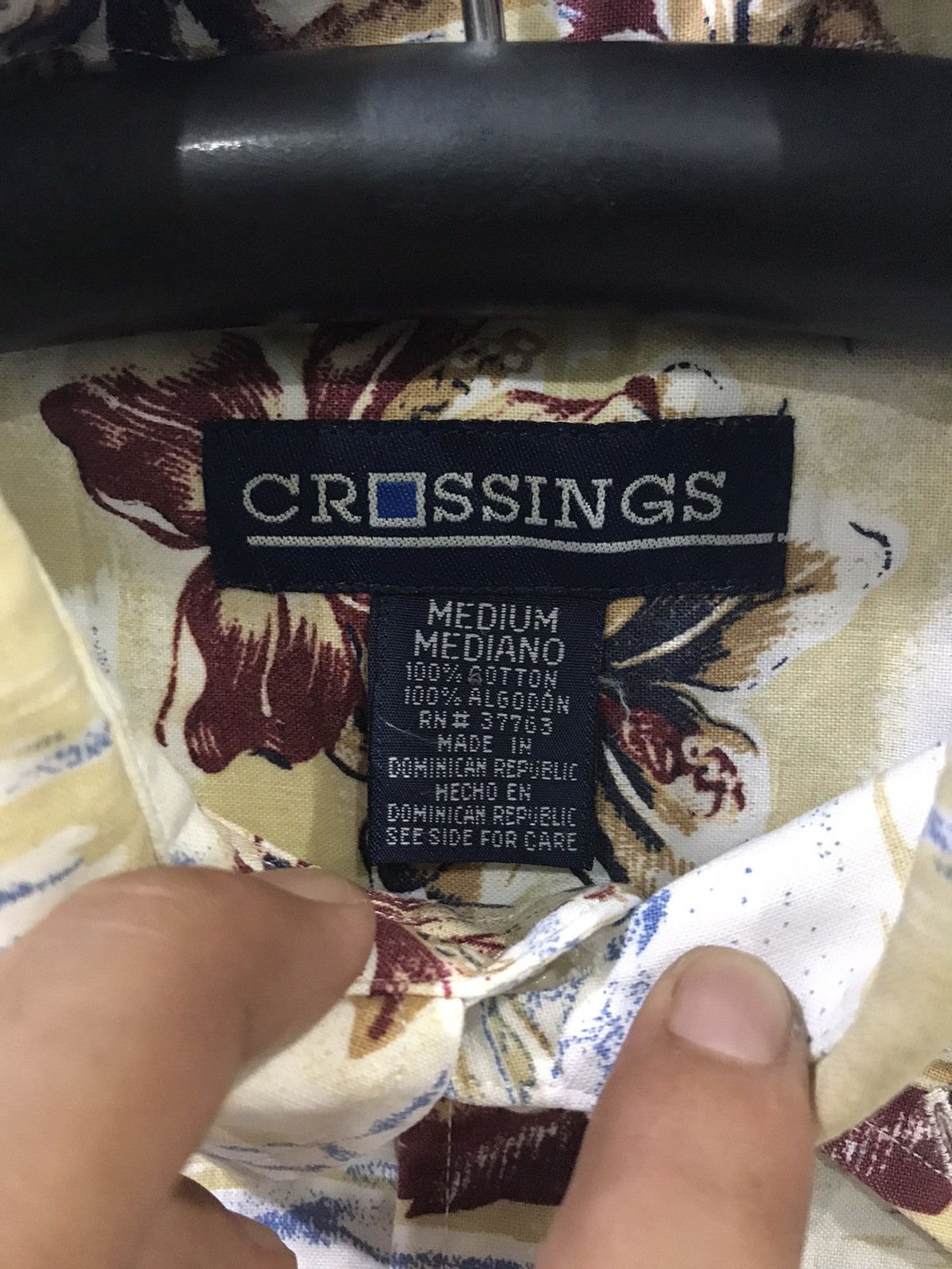 Designer CROSSING Hawaii Shirt Size US M / EU 48-50 / 2 - 6 Thumbnail