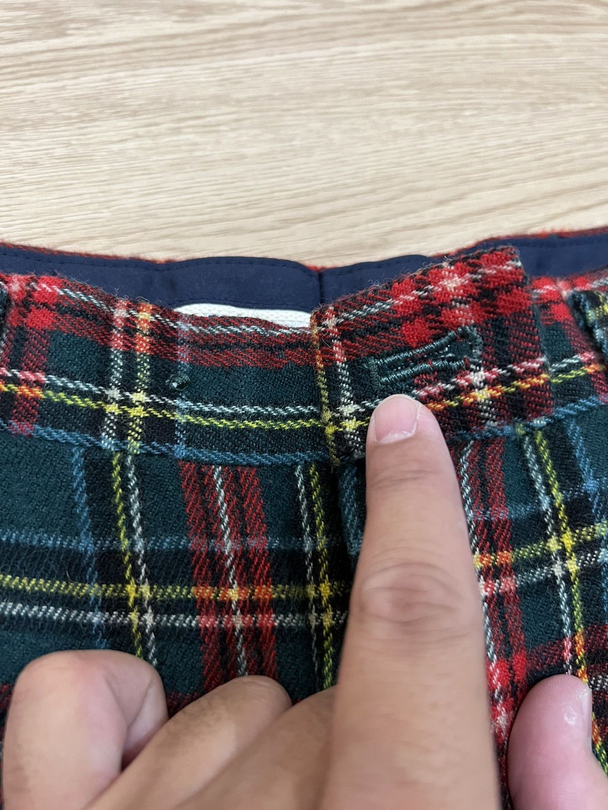 Seditionaries × Vintage Vintage Tartan Wool Pants Vivienne Westwood Style Size US 26 / EU 42 - 8 Thumbnail