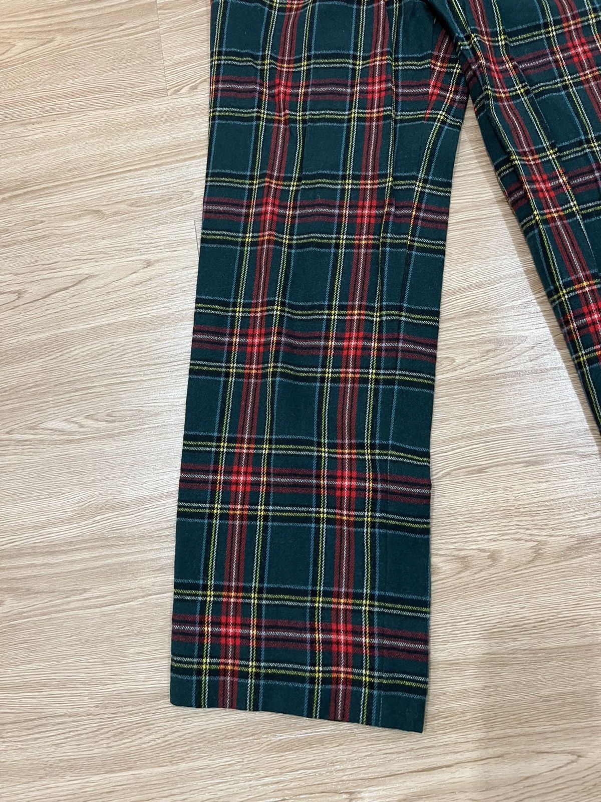 Seditionaries × Vintage Vintage Tartan Wool Pants Vivienne Westwood Style Size US 26 / EU 42 - 6 Thumbnail