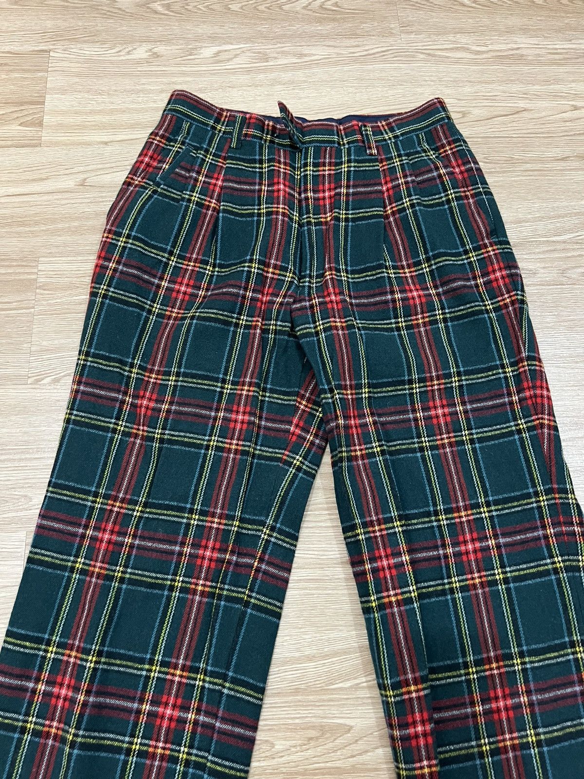 Seditionaries × Vintage Vintage Tartan Wool Pants Vivienne Westwood Style Size US 26 / EU 42 - 3 Thumbnail
