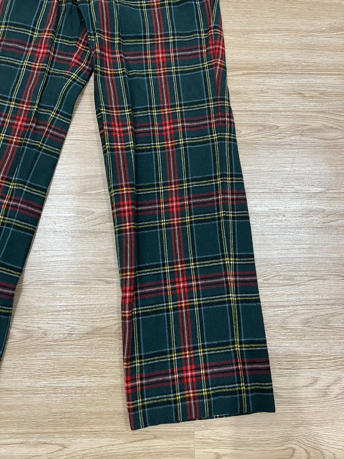 Seditionaries × Vintage Vintage Tartan Wool Pants Vivienne Westwood Style Size US 26 / EU 42 - 5 Thumbnail