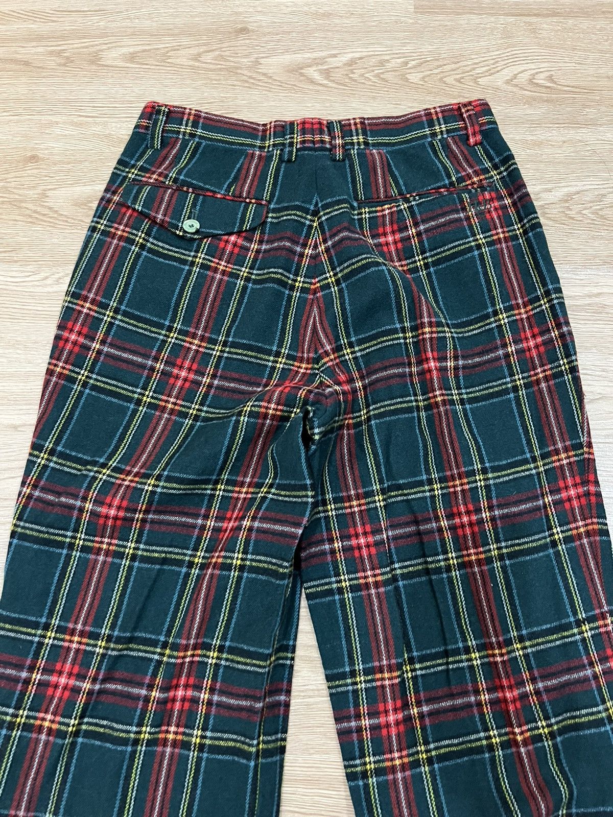 Seditionaries × Vintage Vintage Tartan Wool Pants Vivienne Westwood Style Size US 26 / EU 42 - 4 Thumbnail