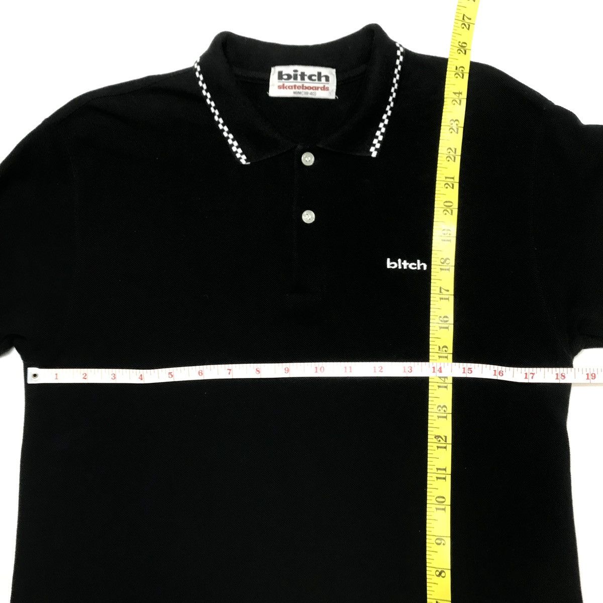 Vintage Vintage Bitch Skateboard Japan 90s sk8 polo embroidery y2k Size US S / EU 44-46 / 1 - 9 Thumbnail