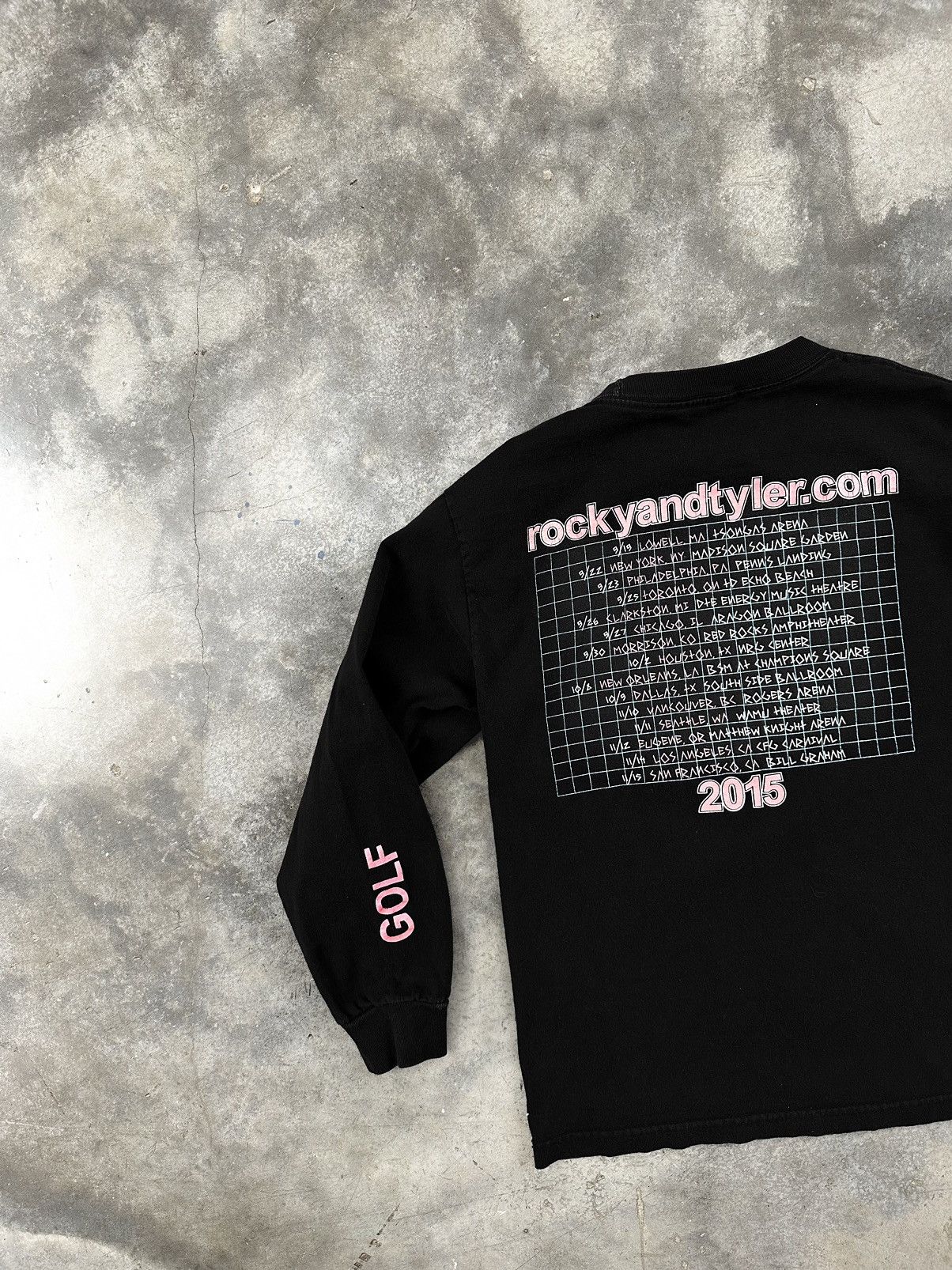 A$AP Rocky Tyler The Creator x A$AP Rocky Tour Black Long Sleeve Small Size US S / EU 44-46 / 1 - 4 Thumbnail