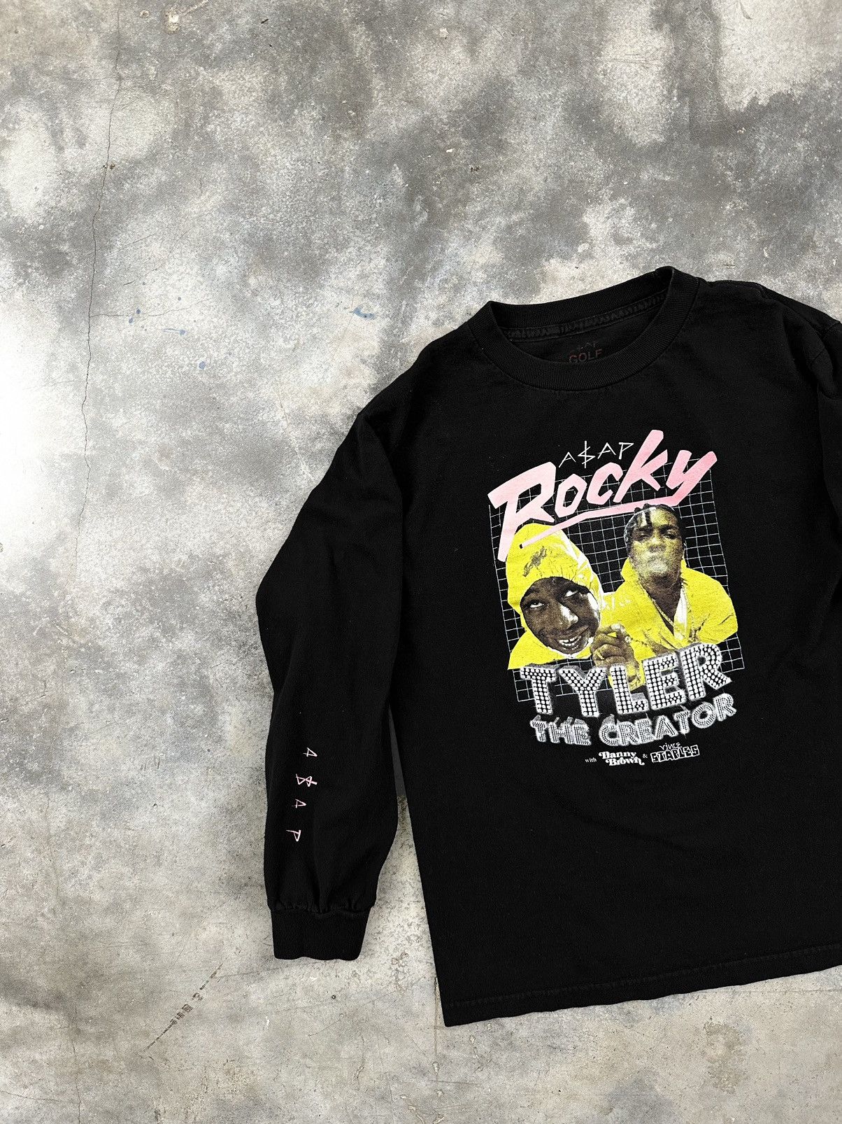 A$AP Rocky Tyler The Creator x A$AP Rocky Tour Black Long Sleeve Small Size US S / EU 44-46 / 1 - 2 Thumbnail